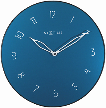 Часы настенные Nextime Carousel 8193BL черный  