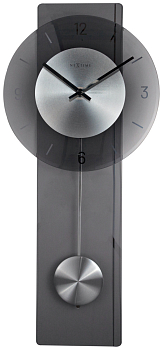 Часы настенные Nextime Eleanor 3251GS серый  