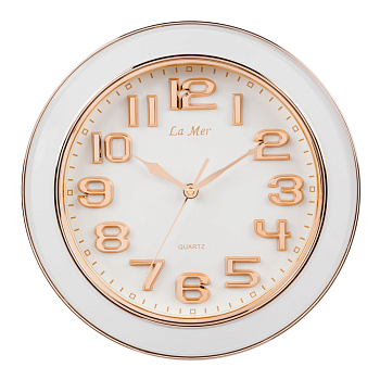 Часы настенные Lamer  GD003052 золотой  