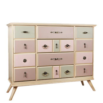 Комод Bogacho Пандора 11535 2 Акварель Айвори  116×93