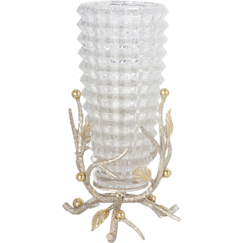 Ваза Bogacho 59003 Весна Айвори 22×37 см 