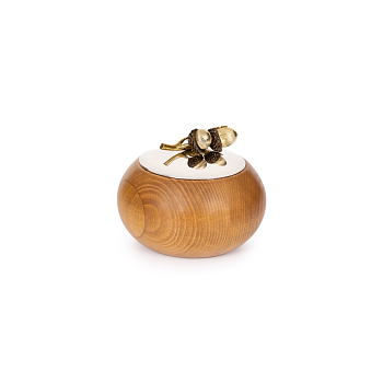 Чаша с крышкой Rhyton Wood Collection 32300128 14×8 см 