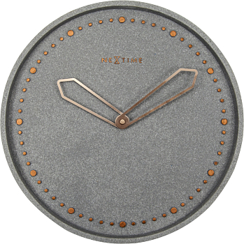 Часы настенные Nextime Cross 3197GS серый  