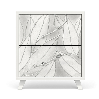 Тумба Bogacho  11640  с 2-мя ящиками Арт Сканди Айс 40×47