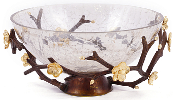 Чаша сервировочная Rhyton Marina 3230287 коричневый 35×35 см 