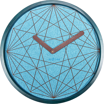 Часы настенные Nextime Calmest 3199 синий  