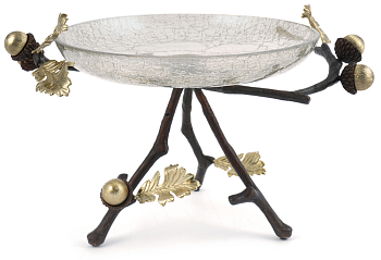 Поднос для выпечки Rhyton Oak 3230420 коричневый, золотой 20×25 см 