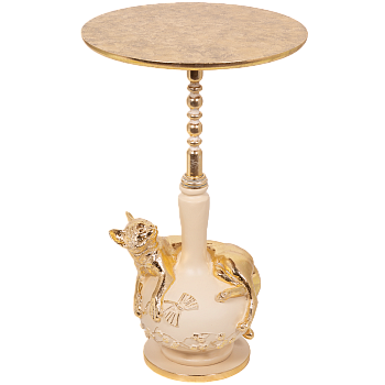 Столик Bogacho  17148  Кошка Агнесса Айвори  40×67