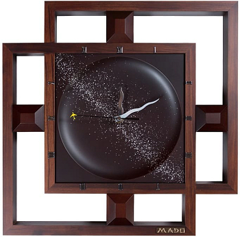Часы настенные Mado Classic MD-180 (T062-1 BR) орех тёмный  