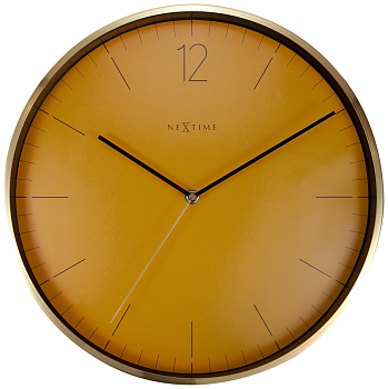 Часы настенные Nextime Essential Gold 3252FM золотой  