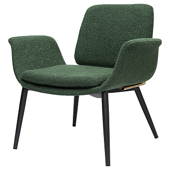 Лаунж-кресло Bergenson Bjorn Hilde BB0000495  зеленый 80×73
