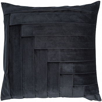 Декоративная подушка Eightmood 0102594967 KINGA черный 45×45 см 