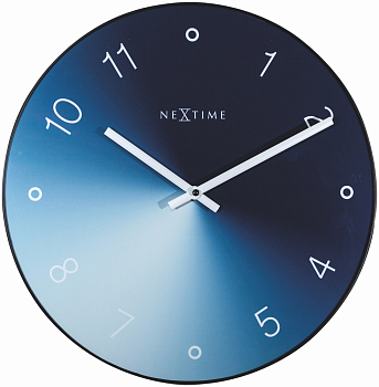 Часы настенные Nextime Gradient 8194BL черный  