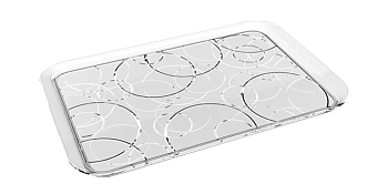 Посуда Teskoma GLANCE 664648,00 Поднос, круги 40×2 см 