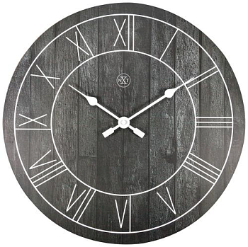Часы настенные Nextime  7345ZW серый Paul 