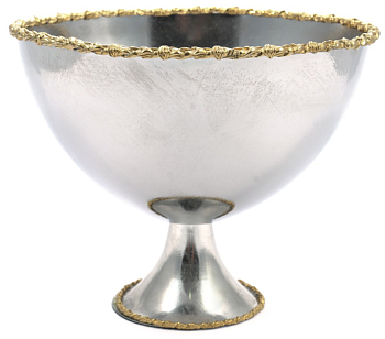 Чаша сервировочная Rhyton Elena 3210598 серебро 21×16 см 