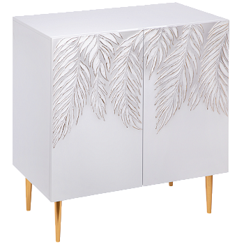 Комод Bogacho  11650  с 2-мя полками Тропик Стайл Голд Айс 80×90