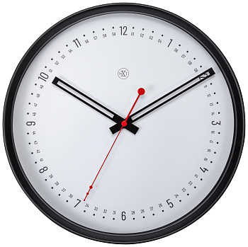 Часы настенные Nextime Sweden 7358 черный  