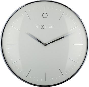 Часы настенные Nextime Glamour 3235GS серый  