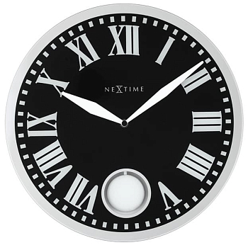 Часы настенные Nextime Romana 8161 черный  