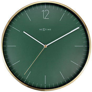 Часы настенные Nextime Essential Gold 3252GN золотой  