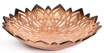 Чаша сервировочная Rhyton Maha 3222107 черный, розовый 76×28 см 