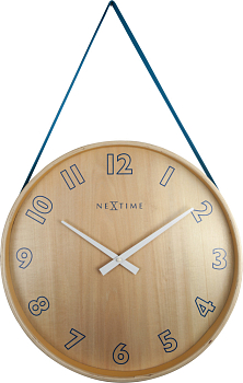 Часы настенные Nextime Loop Big 3234BL синий  