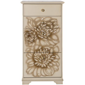 Комод Bogacho  11624  Эн Берри 4 яшика Айвори  62×123