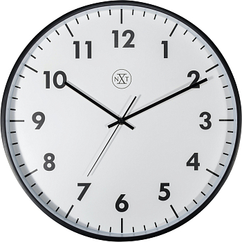 Часы настенные Nextime New 7317 черный  