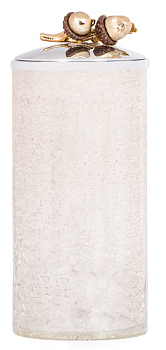 Банка для сыпучих продуктов Rhyton Oak 3217076 золотой 10×24 см 