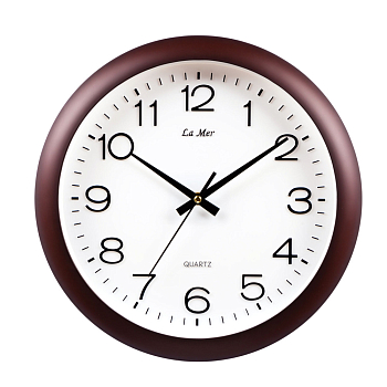 Часы настенные Lamer  GD 089001 коричневый  
