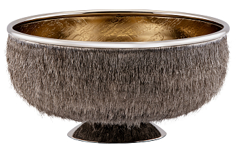 Чаша сервировочная Rhyton Nira 3020054 золотой 21×10 см 