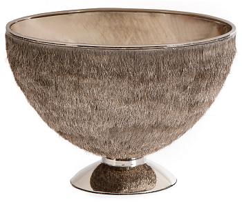 Чаша сервировочная Rhyton Nira 3020005 серебро 20×14 см 