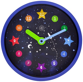 Часы настенные Nextime Appolo 7356 синий  