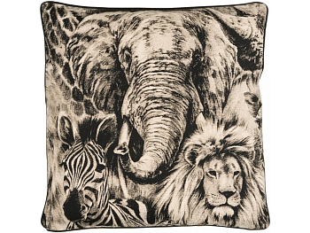 Декоративная подушка Eightmood 01025603374 ZUWALI бежевый 47×47 см 