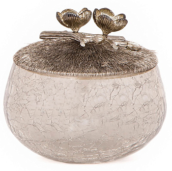 Чаша с крышкой Rhyton Nira 3230282 черный 12×10 см 