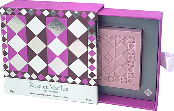 Ароматическое мыло Cote Noire Rose et Marius SV-DR-BAST BASTIDE 8×11 см 