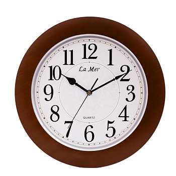 Часы настенные Lamer  GD015-2 коричневый  