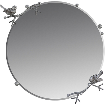 Зеркало Bogacho Терра 79025  Серебро 97×70