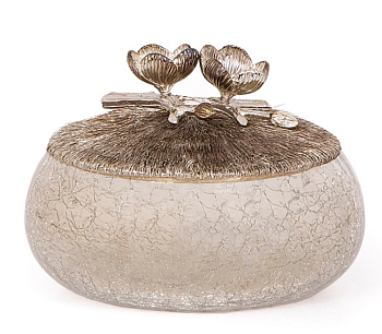 Чаша с крышкой Rhyton Nira 3230279 черный 13×10 см 